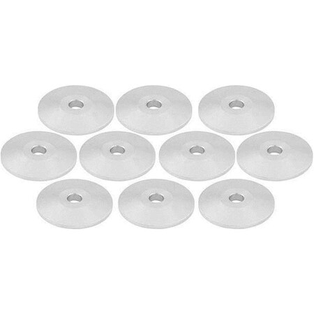 Allstar Performance No.10 Aluminum Backer Washer, 10PK ALL18638